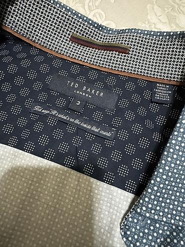 Рубашки: Мужская рубашка, Ted Baker London, M, цвет - Синий — 2