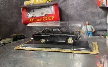 Avtomobil modelləri: Коллекционная модель GAZ-M21 Volga black 1963 Altaya Scale 1:43 — 6