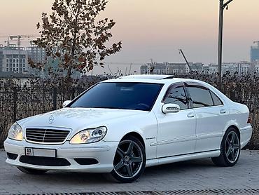 x3 bmw: Mercedes-Benz S-class AMG: 2003 г., 5.5 л, Автомат, Бензин, Седан — 2