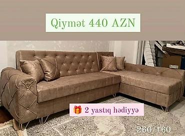 Divanlar: Künc divan, Yeni, Açılan, Bazalı, Parça, Şəhərdaxili pulsuz çatdırılma — 2