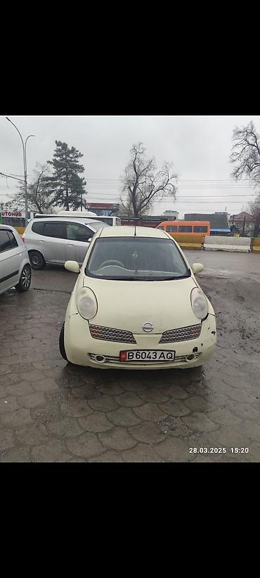 кызыл кия кыз: Nissan Март: 2004 г., Автомат, Бензин, Хетчбек — 3