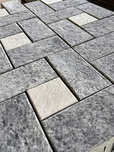 Тротуарная плитка: Евро брусчатка 
Мраморная брусчатка
Кремль
Уч-Таш
Беш-Таш
Листопад — 8