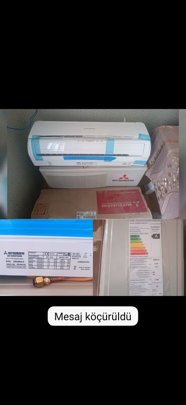 Kondisionerlər: Yeni kondisoner 40/45 kv Tecili pul lazim oldugu ucun