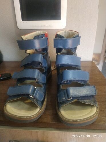 обувь зимние: "Готовь сани летом. ". Летние ортопедические сандалии, размер 34
