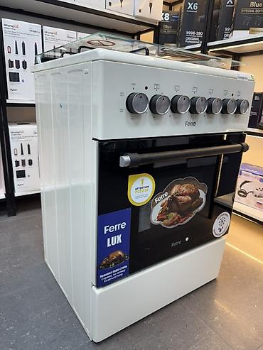 кател газ: Плита Ferre LUX S6ST22E5-CR (Турция) Комбинированная варочная — 2