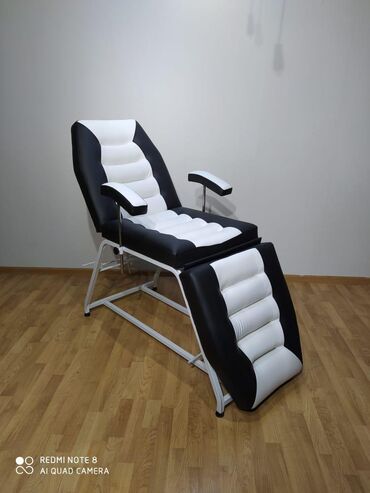 salon üçün stol: Новый, Косметологическая кушетка, Складной, цвет - Черный