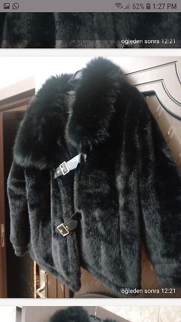Kürklər: Kürk, Bershka, XL, rəng - Qara — 3