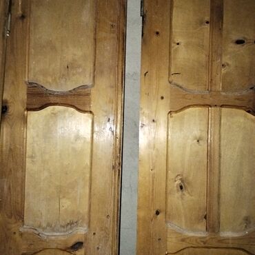 Otaq qapıları: Məhsul: Taxta qapılar və pəncərə çərçivəsi komplekti - 2 ədəd taxta — 5