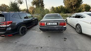 крепления запасного колеса: Audi 100: 1991 г., 2.3 л, Механика, Газ, Седан — 2