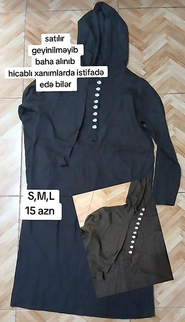 kapşon: Gündəlik don, Maksi, Bershka, S, M, L — 1