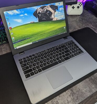 прокат ноутбука: Ноутбук, Asus, 8 ГБ ОЭТ, Intel Core i3, 15.6 ", Колдонулган, Татаал эмес тапшырмалар үчүн, эс тутум SSD