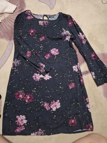 l xl: Повседневное платье, Лето, XL (EU 42)