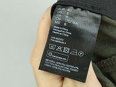 czat h: H&M, Spodnie materiałowe damskie, rozmiar L — 5
