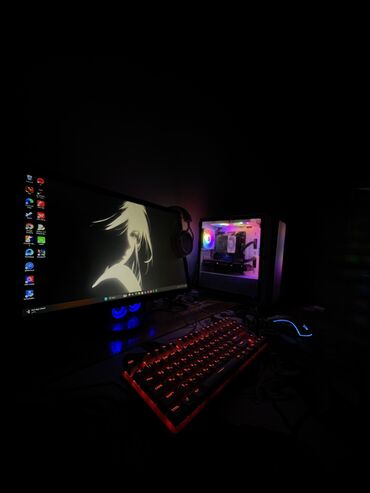 игравой компютер: Компьютер, ОЭТ 16 ГБ, Жумуш, окуу үчүн, Жаңы, AMD Ryzen 5, AMD Radeon RX 6600, SSD