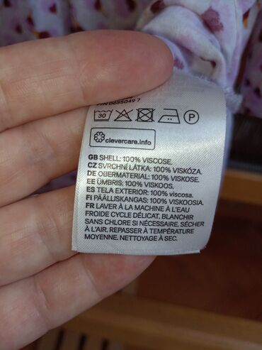 Bluze: H&M, M (EU 38), Viskoza, Cvetni, bоја - Šareno — 12
