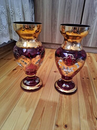 ramanı şuşa: Набор ваз, Богемское стекло