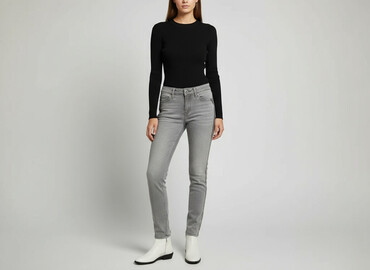 Jeansy: Orsay, Jeansy damskie, rozmiar S