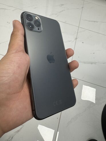 айфон х токмок: IPhone 11 Pro Max, Б/у, 256 ГБ, Jet Black, 100 %
