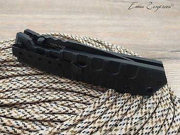 чехол а32: Складной нож Т-34 Black от НОКС, сталь AUS8, рукоять G10 Общая длина — 9
