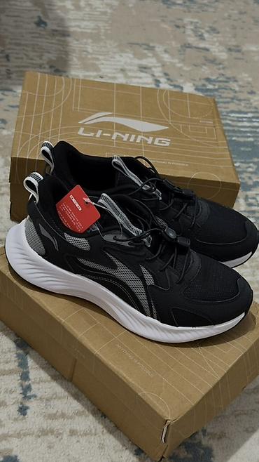 онклауд обувь: Кроссовки Li-Ning (модель YKCV006-3) - Цвет: черный с серыми — 2