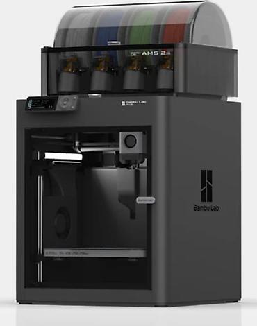 Bambu Lab p1s combo Carbon 3D printeri + AMS 2.0 (çoxrəngli filament