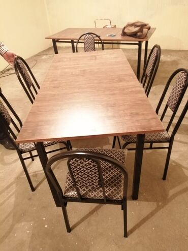 Restoran mebeli: Masa və stul dəsti Kafe Restoranlar ücün cox əlverişlidir. Tək tək — 15