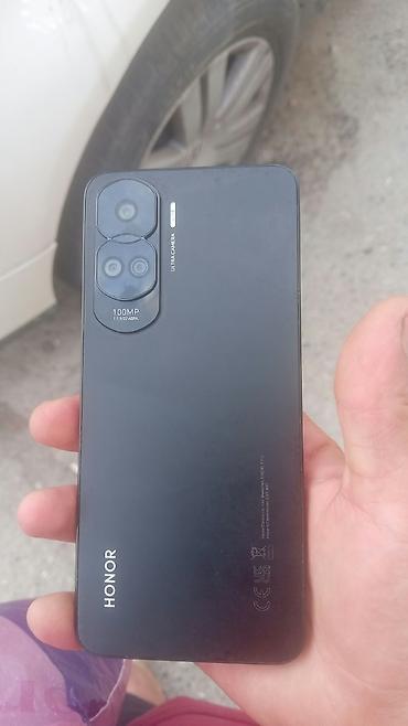 herbi telefon: Honor 90 Lite, 256 GB, rəng - Qara, Face ID — 1
