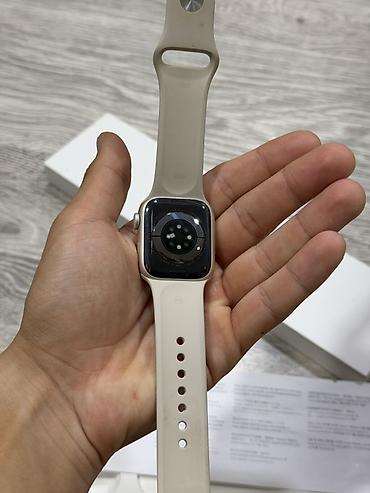 iphon 7: Apple Watch Series 7 Alminum 41mm İdeal vezıyyetdedir LLA versia — 9