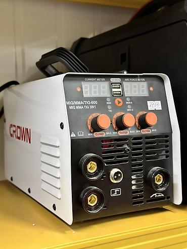 Сварочные аппараты: Многофункциональный сварочный аппарат CROWN MIG/MMA/TIG-600 (3-в-1) - — 1