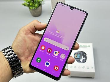 Мобильные телефоны и аксессуары: Samsung Galaxy A22, Б/у, 128 ГБ, цвет - Фиолетовый, 2 SIM — 2