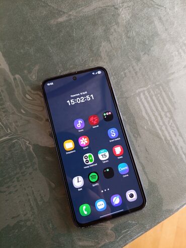 Poco: Samsung Galaxy A55, 256 ГБ, цвет - Синий, Сенсорный, Отпечаток пальца, Face ID