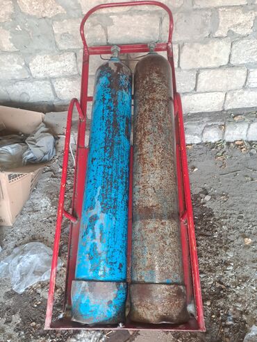 Бочки: Газовый баллон, Пустой, Без редуктора