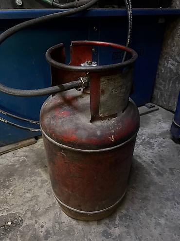 Газовый комплект для нагрева/пайки: баллон пропан-бутан с шлангом и