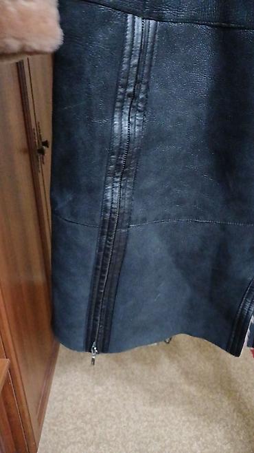 овчина цигейка: Дубленка, Турция, Длинная модель, С капюшоном, 2XL, L, XL — 3