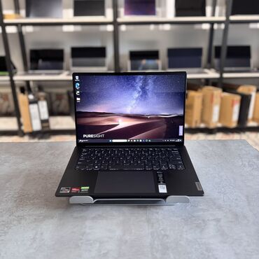 Ноутбуки: Ультрабук, Lenovo, 32 ГБ ОЗУ, AMD Ryzen 9, 14 ", Новый, Для работы, учебы, память NVMe SSD
