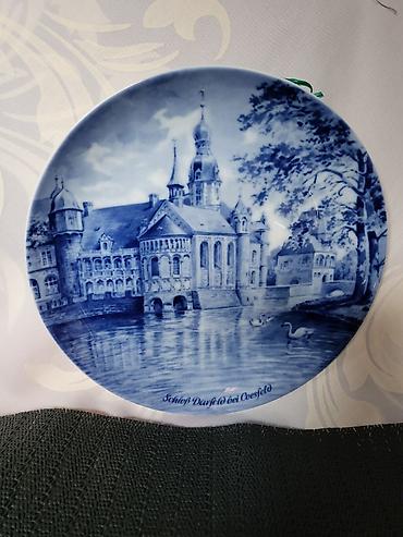 koktel set: Tanjiri novi za na zid iz 70ih.god.Berlin dizajn. Nemacki porcelanski — 5