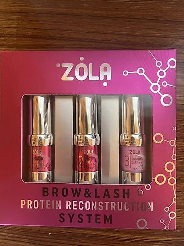 tək qaş: Laminasiya desti ZOLA Brow & Lash Protein Reconstruction System — 1