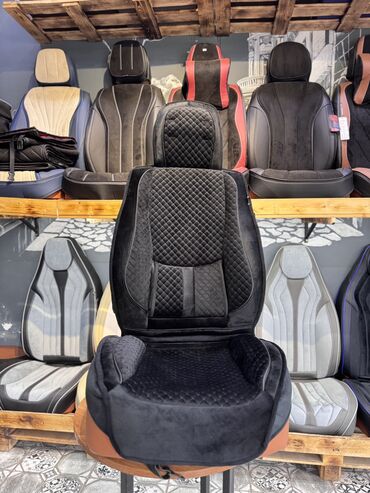 сидения на хонда одиссей: Чехлы Велюровые, С подушкой, цвет - Черный, Универсальный, Новый, Самовывоз, Платная доставка