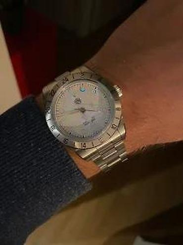 Ručni satovi: San Martin SN0054-G GMT - Bela - Tudor Black Bay Pro — 15
