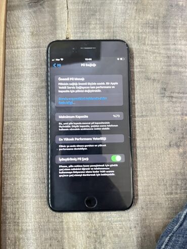 ıphone xs ikinci el: IPhone 7 Plus, 128 GB, Qara, Barmaq izi