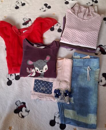 Paketi dečije odeće: Paket: Haljine, Helanke, Majice, Za dečake, uzrast: 5-6 godina — 2