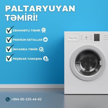 ремонт стиральных машин в баку: Bütün Növ Paltaryuyanların zəmanətli təmiri!