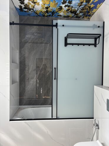 Душевые кабины: Душевые кабины стеклянное ограждение стеклянные двери под ваши размеры — 16