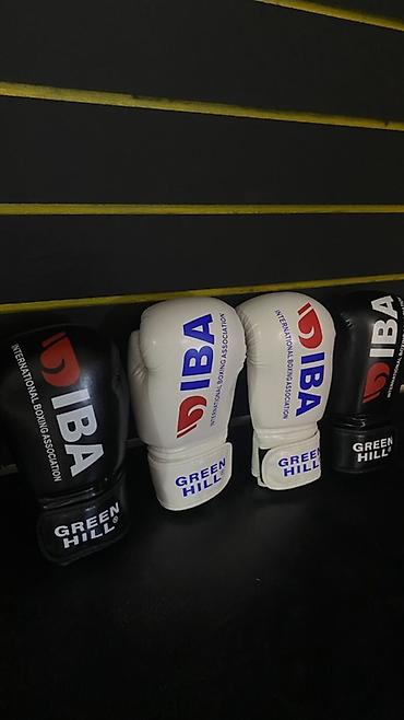 boxing: Боксерские перчатки Green Hill IBA - Модель с официальной маркировкой — 2