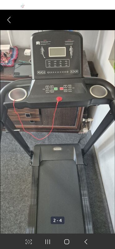 Qaçış trenajorları: Fitness ES-T2702 elektrik qaçış zolağı evdə məşq üçün rahat həll — 11