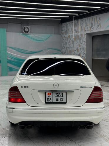 Mercedes-Benz: Mercedes-Benz S-Class: 2003 г., 5.5 л, Автомат, Бензин, Седан — 1