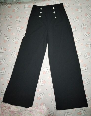 ženski komplet pantalone i sako: S (EU 36), Visok struk, Zvoncare