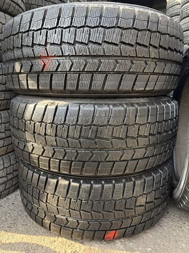 Шины: Шины 215 / 55 / R 17, Зима, Б/у, Комплект, Легковые, Япония, Dunlop — 2
