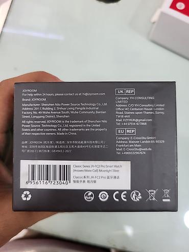 joyroom: Yeni, Smart saat, Joyroom, Suya davamlı, rəng - Gümüşü — 3