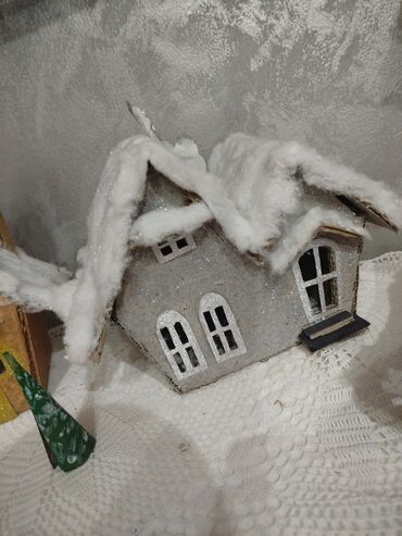 Praznična dekoracija: Set ukrasa, bоја - Bela, Novo — 4